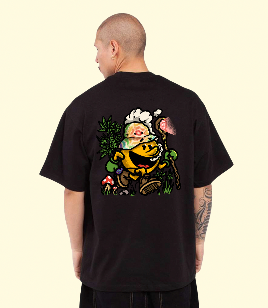 Black Wookman Tee